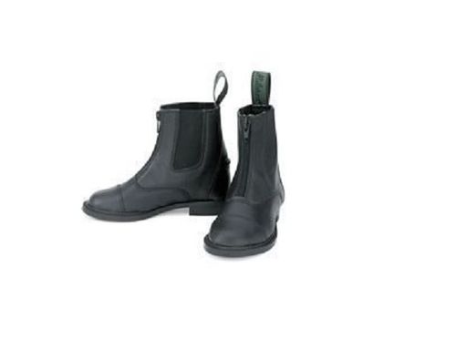 Lettia Kids' Zip Paddock Boots - Black