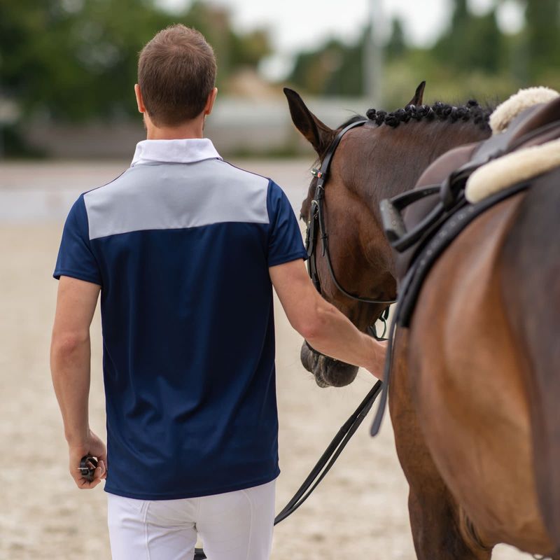 Riding Top Short Sleeve MEN STYLE - Cavalliera