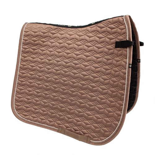 Toklat Tango Geometric Dressage Pad - Cafe