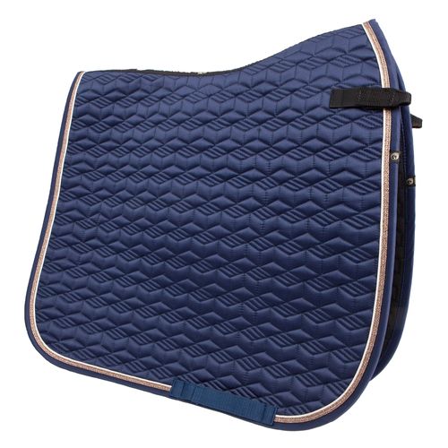 Toklat Tango Geometric Dressage Pad - Navy