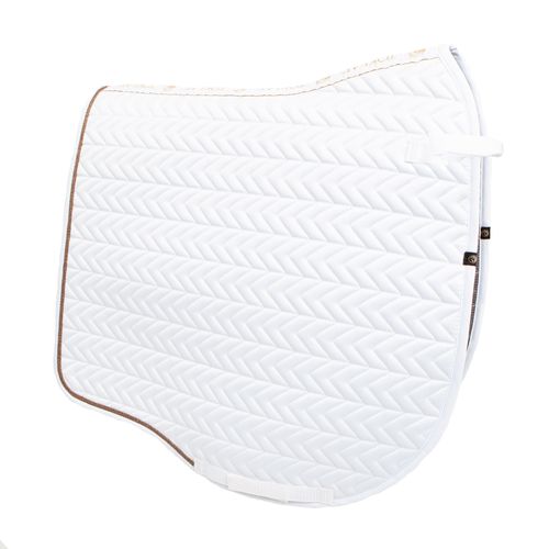 Toklat Tango Chevron Dressage Pad - White