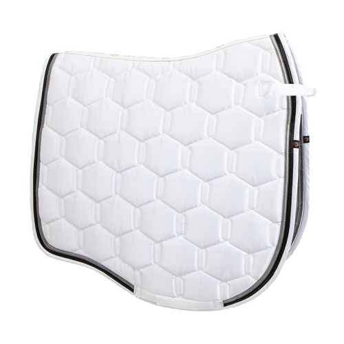 Toklat Tango Double Hexagon Dressage Pad - White