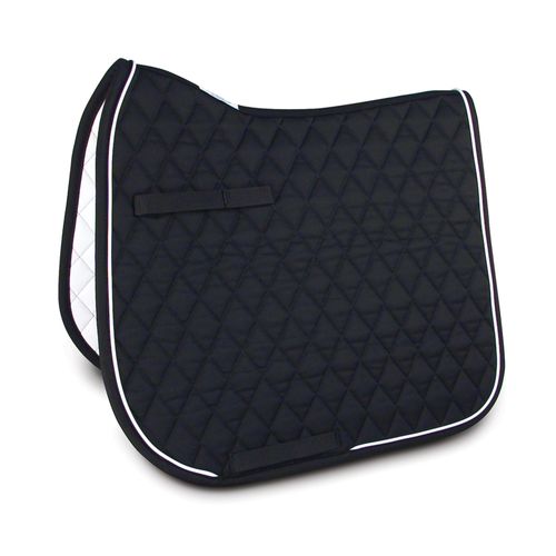 Toklat Classics III Long Dressage Pad - Black/White/Black