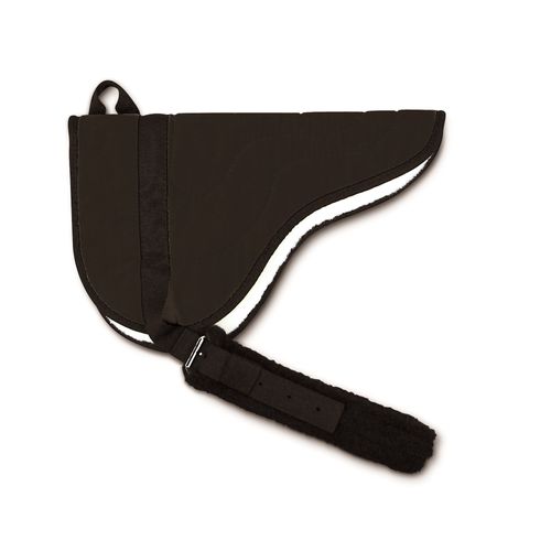 MicroSuede Bareback Pad - Black