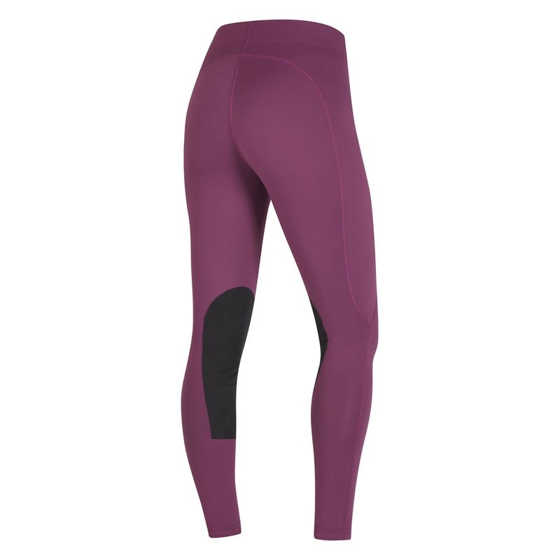 Kerrits Women's Flow Rise Knee Patch Performance Tights - Magenta ...