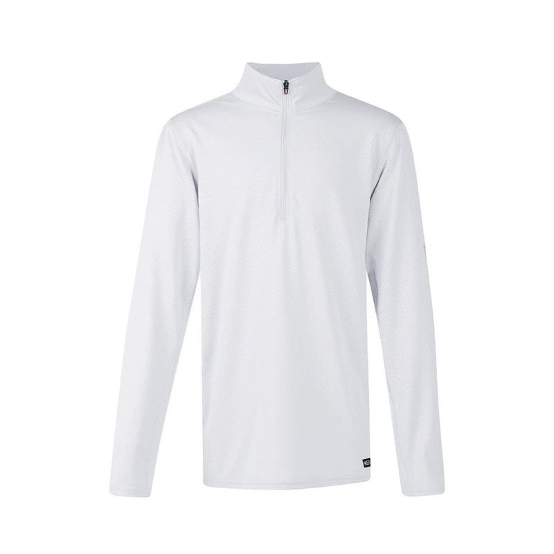 Kerrits Kids' Ice Fil Lite Long Sleeve Shirt - White - Kerrits-60236 ...