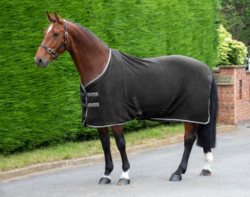 Shires Tempest Fleece Rug - Black