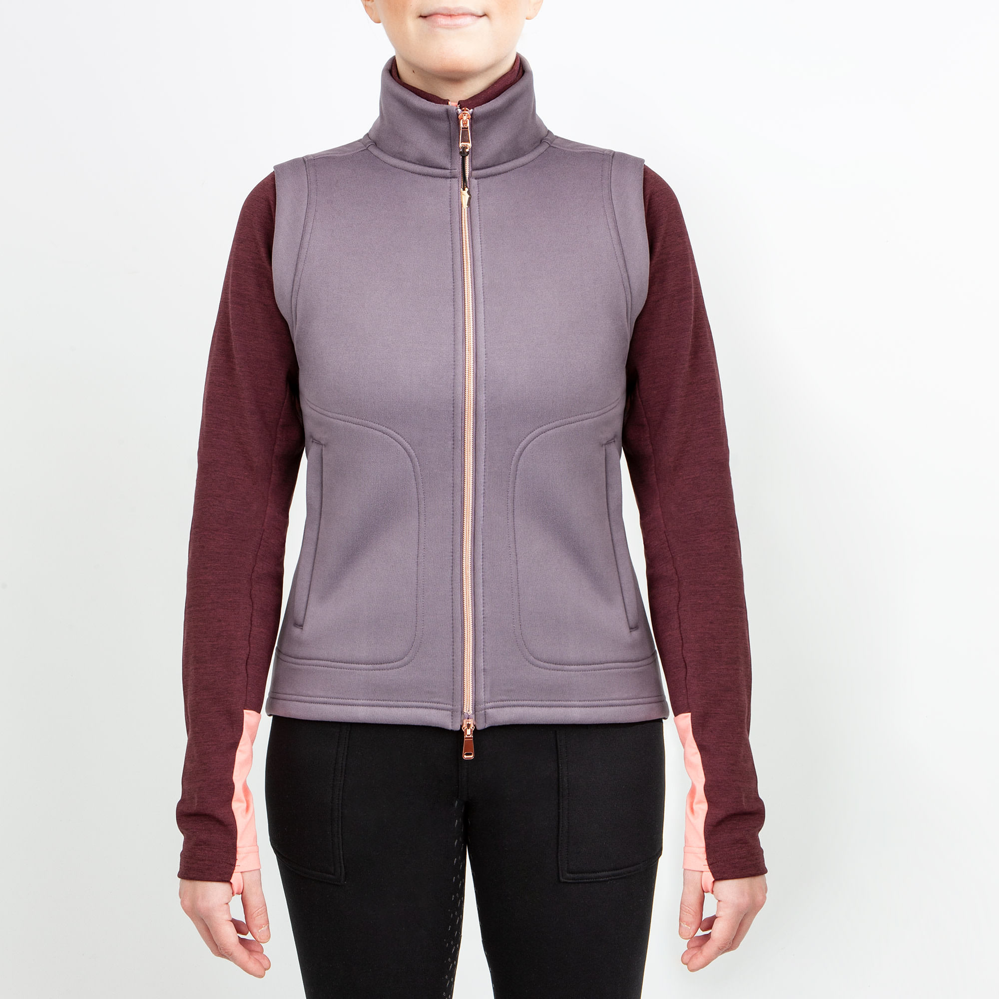 Irideon Women's Fjord Fleece Vest - Fig - Irideon-30-7122-FG