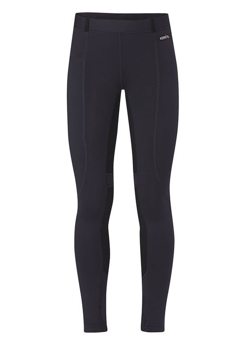 Kerrits Kids' Flex II Full Seat Tights - Black