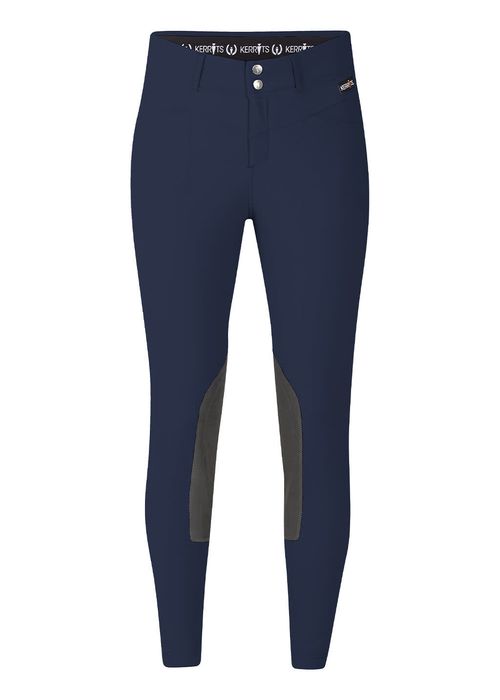 Kerrits Kids' Crossover II Knee Patch Breeches - Navy
