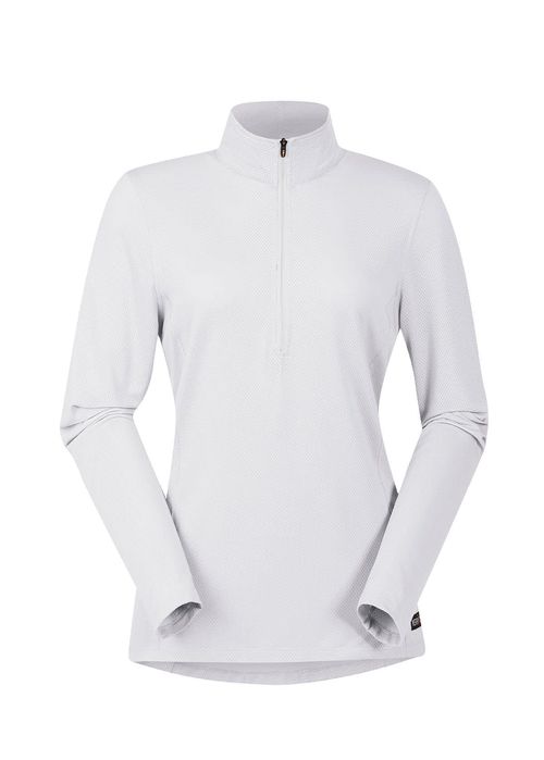 Kerrits Women's Ice Fil Lite Long Sleeve Shirt Solid - White