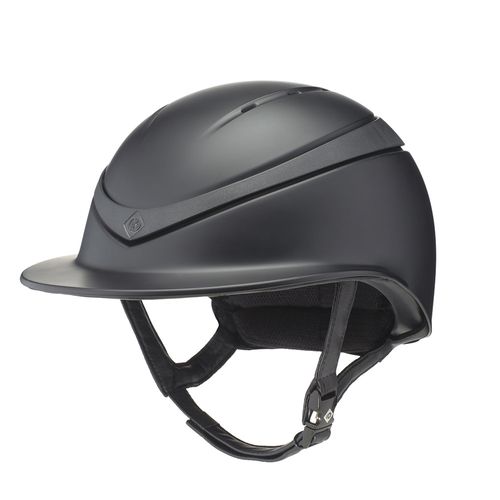 Charles Owen Halo Luxe Helmet - Black/Black