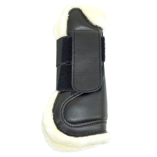 Nunn Finer Vincenzo Open Front Jumping Boot - Black