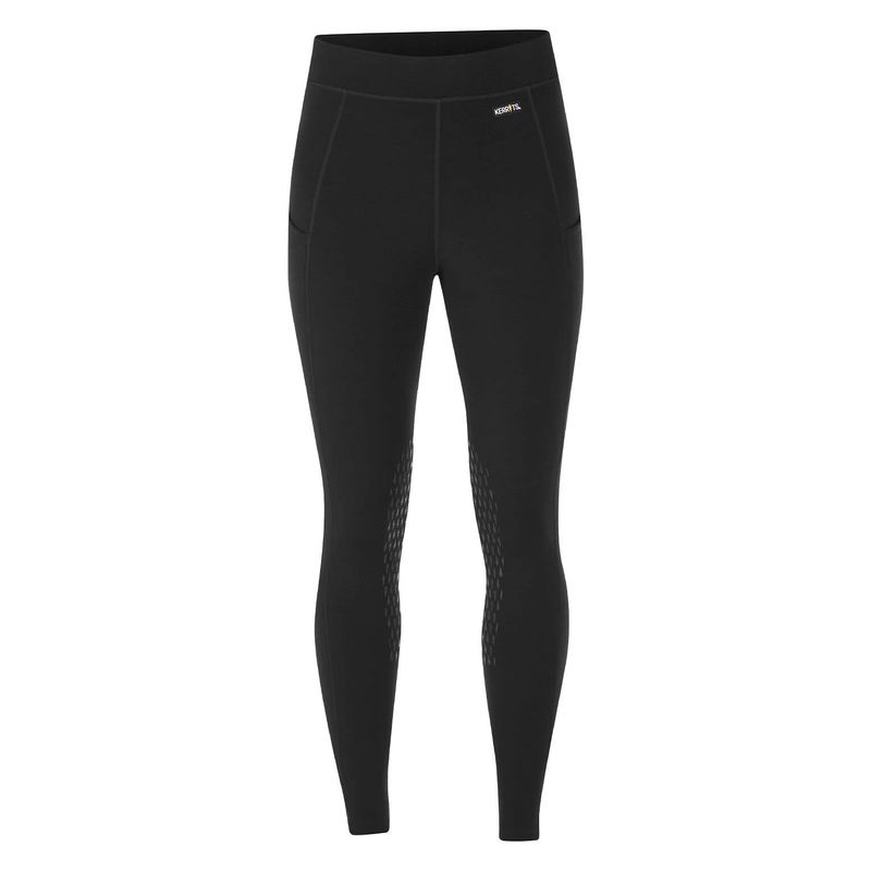 Merino Wool Tights Black