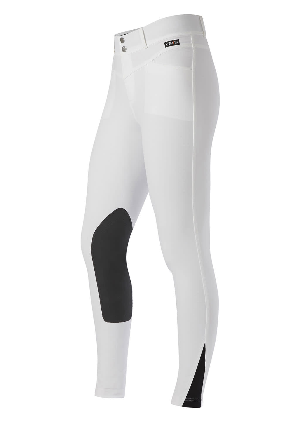 Kerrits Women's Crossover II Knee Patch Breeches - White - Kerrits ...