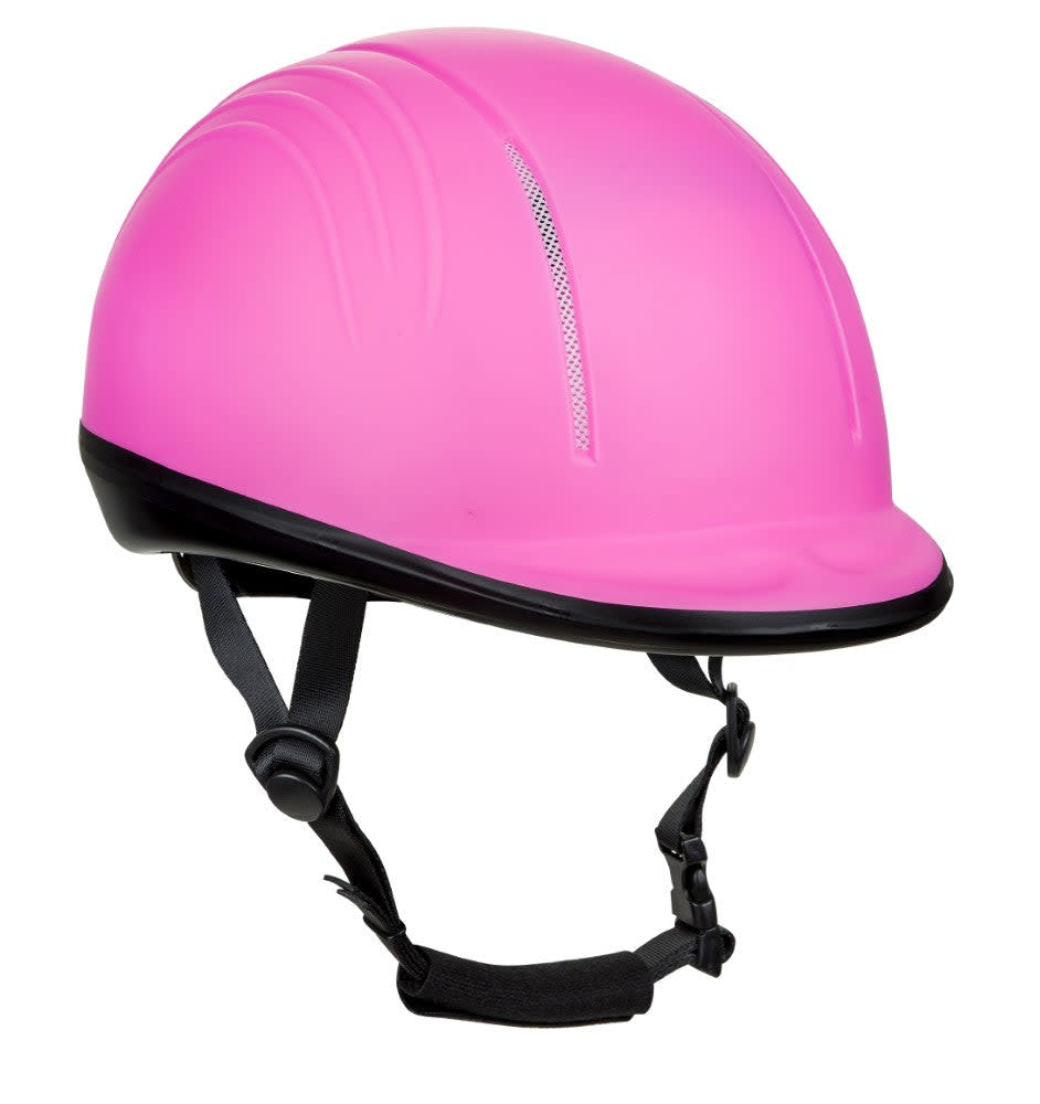 TuffRider Starter Basic Riding Helmet - Hot Pink - TuffRider-2305-616 ...