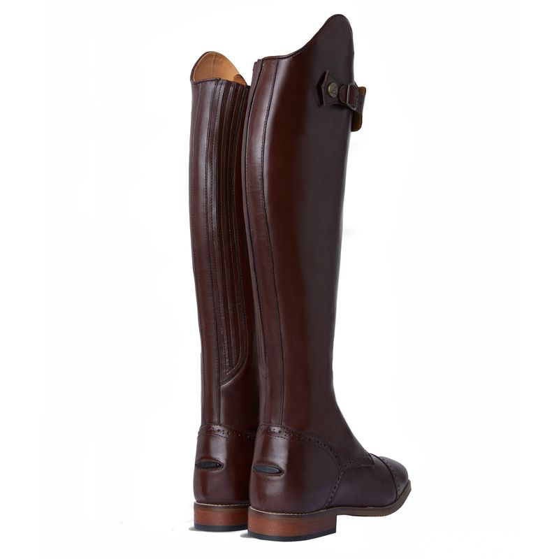 B Vertigo Canopus Front Zip Tall Boots - Dark Brown - Horze-39109-DBR ...