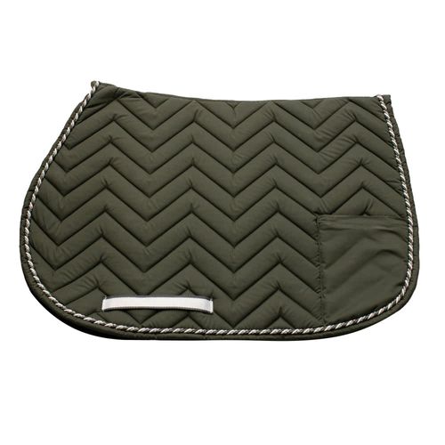 Equine Couture Cindy Pocket Pad - Olive
