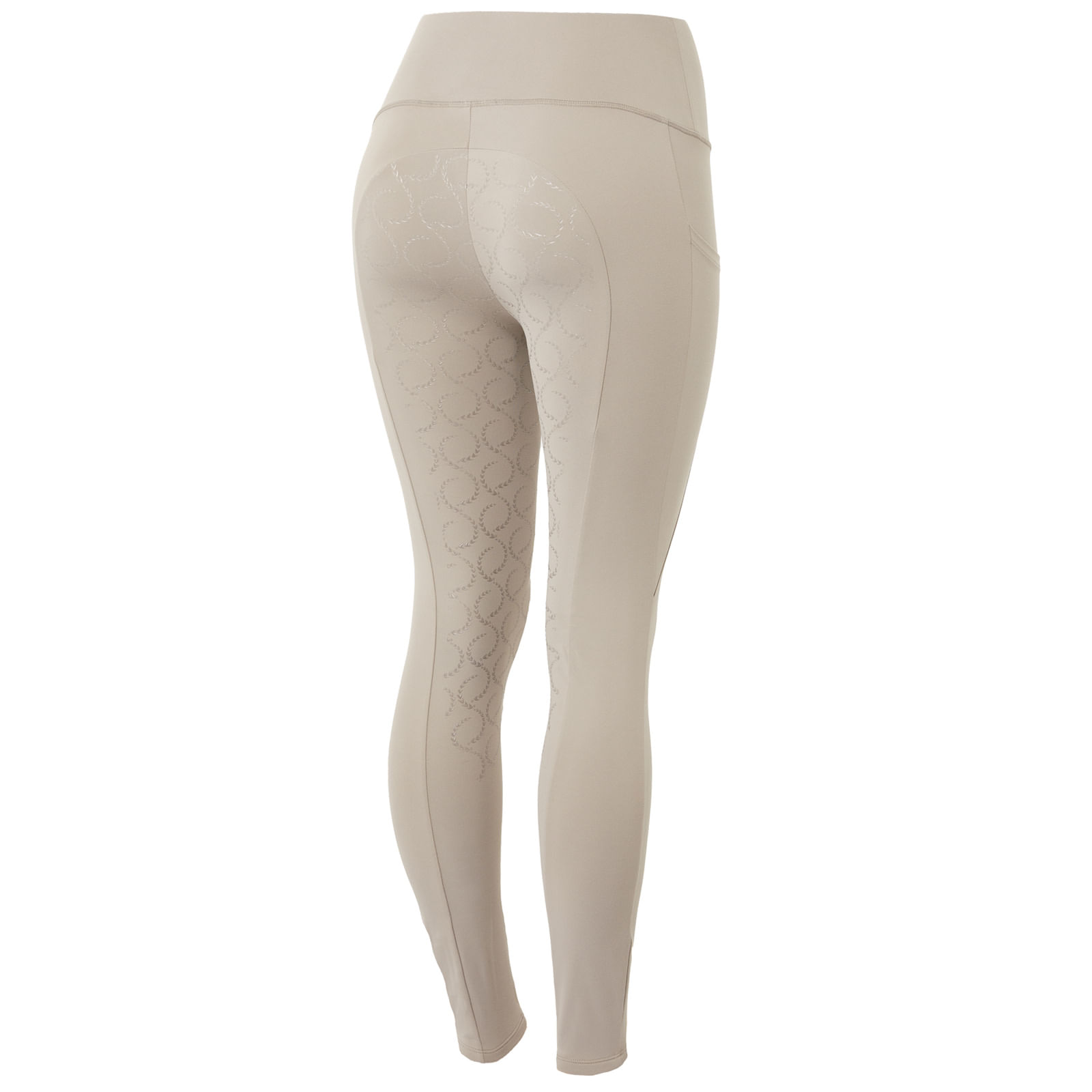 Horze Women's Gillian Silicone Full Seat Tights - Roasted Cashew - Horze-36673-RCBE  - Tack Of The Day