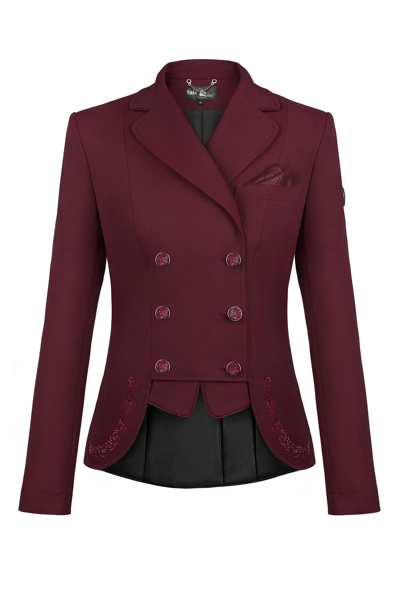 Burgundy 2025 dressage coat