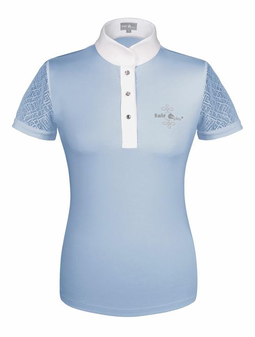 Fair Play Women's Cecile Short Sleeve Competition Shirt - Blue