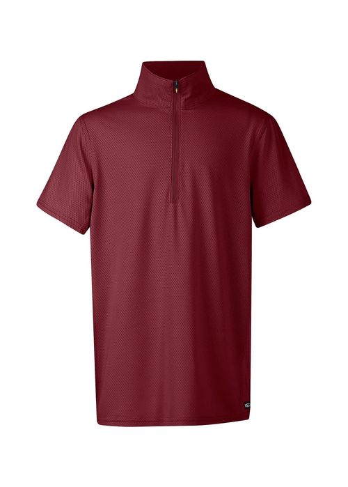 Kerrits Kids' Ice Fil Lite Short Sleeve Shirt - Burgundy