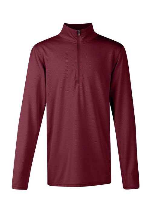 Kerrits Kids' Ice Fil Lite Long Sleeve Shirt - Burgundy
