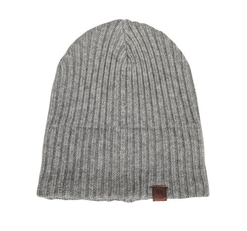 Back on Track Kai Wool Blend Beanie - Grey