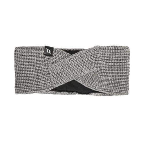 Back on Track Nora Wool Blend Twist Headband - Grey