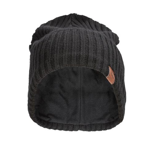 Back on Track Kai Wool Blend Beanie - Dark Grey