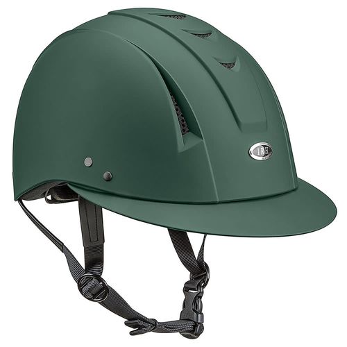 IRH EQUI-PRO Helmet w/Sun Visor - Matte Hunter Green