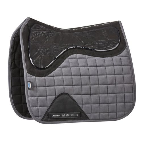 Weatherbeeta Ultra Grip Dressage Saddle Pad - Grey
