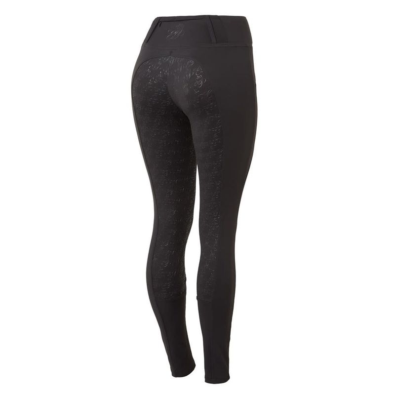 Buy Horze Women's Full Seat Tights with Rosegold Zipper