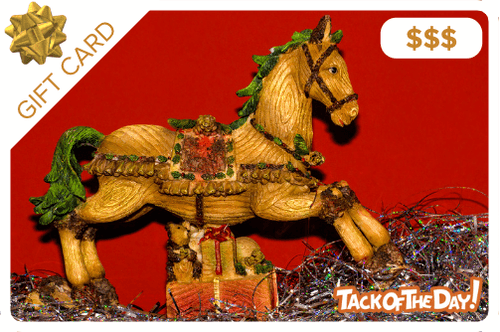 $5-$500 Tack of the Day Gift Certificate - Wooden Rocking Horse