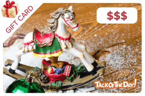 $5-$500 Tack of the Day Gift Certificate - Christmas Rocking Horse