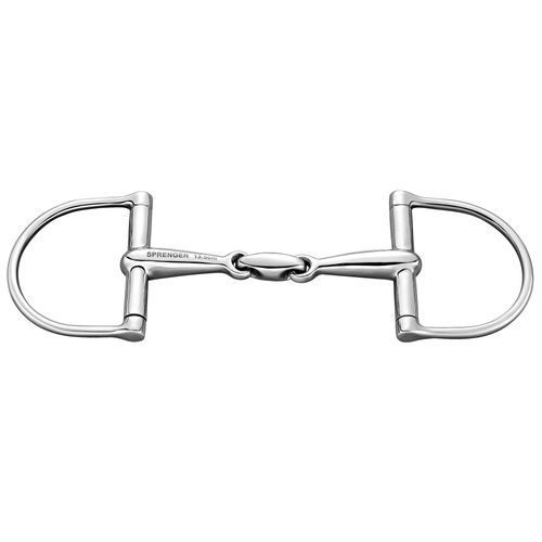 Herm Sprenger D-Ring Bit 16mm Double Jointed