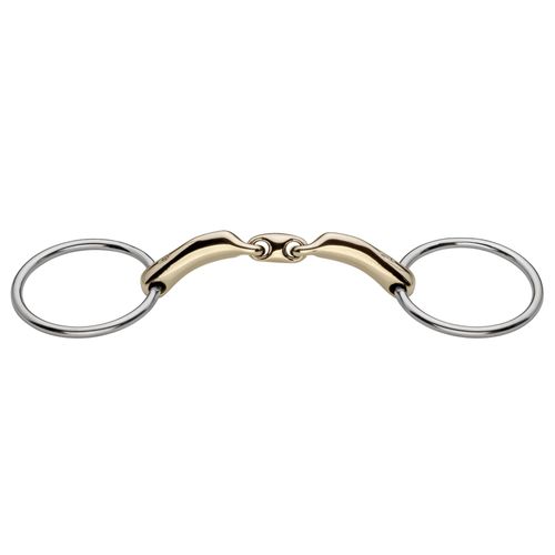 Herm Sprenger Novocontact Loose Ring Snaffle Bit 16mm Double Jointed