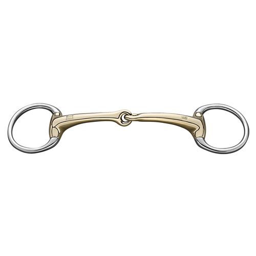 Herm Sprenger Dynamic RS Eggbutt Bradoon Bit 14mm Single Jointed