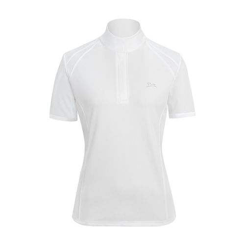 RJ Classics Women's Ava Short Sleeve Show Shirt - White