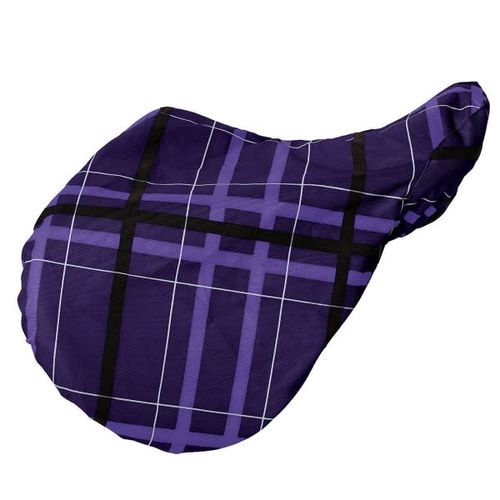 Pessoa Alpine 1200D Saddle Cover - Mulberry Plaid