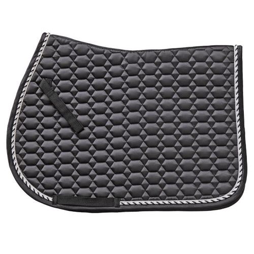 Ovation Elegance Satin AP Saddle Pad - Black