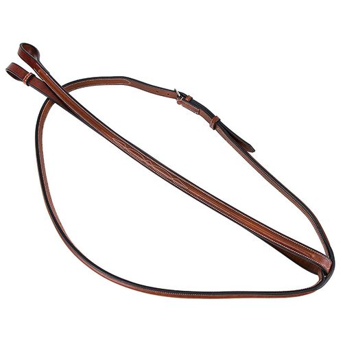 M. Toulouse Fancy Stitched Raised Standing Martingale - Cognac
