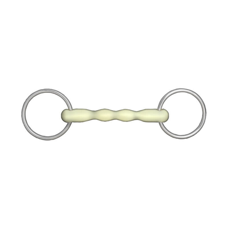 NY TACK 5" Baucher Sweet Iron Low Port Mullen Mouth Snaffle Horse Bit