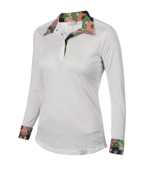 Shires Aubrion Women's Equestrian Style Shirt - Full Bloom