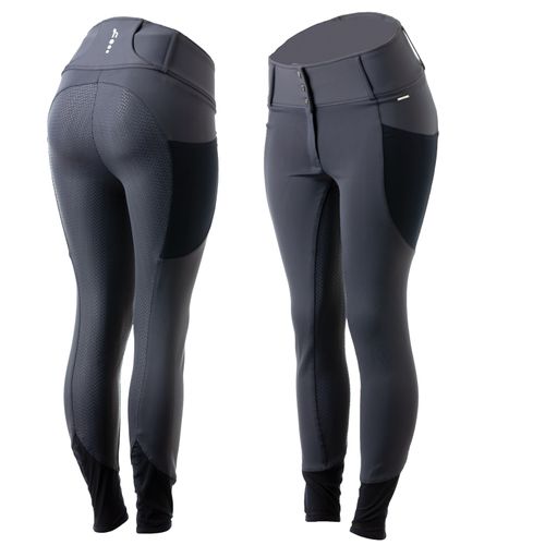 Horze Women's Ebba Summer Tec Full Seat Breeches - Dark Navy