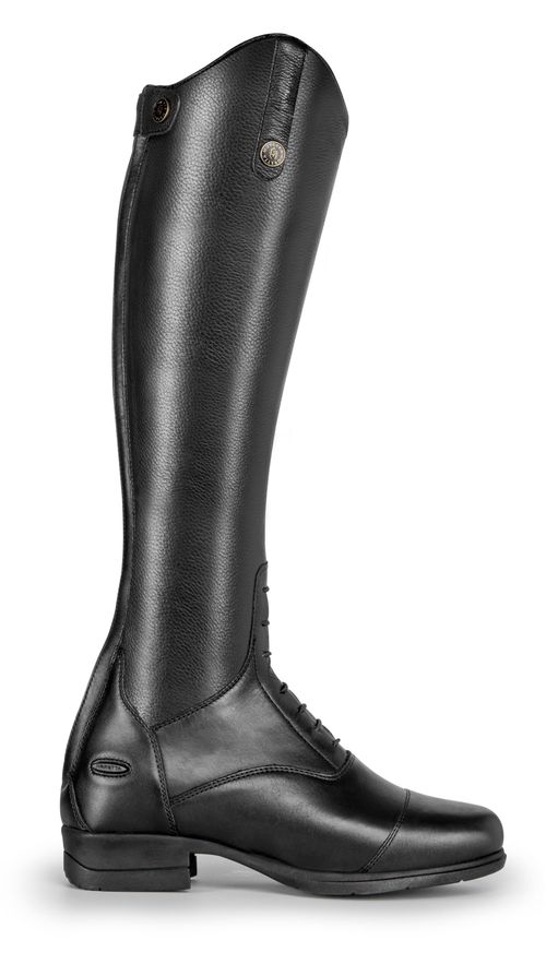 OPEN BOX: Shires Moretta Women's Gianna Leather Field Boots - 8 Wide - Black