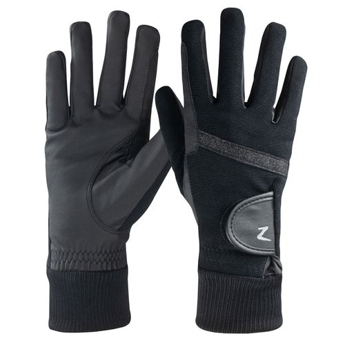 OPEN BOX: Horze Winter Cuff Gloves - 10 - Black