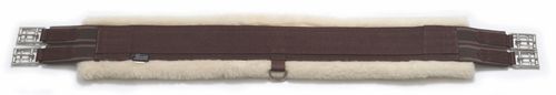 OPENBOX: Shires Fleece Lined Girth - 68in - Brown