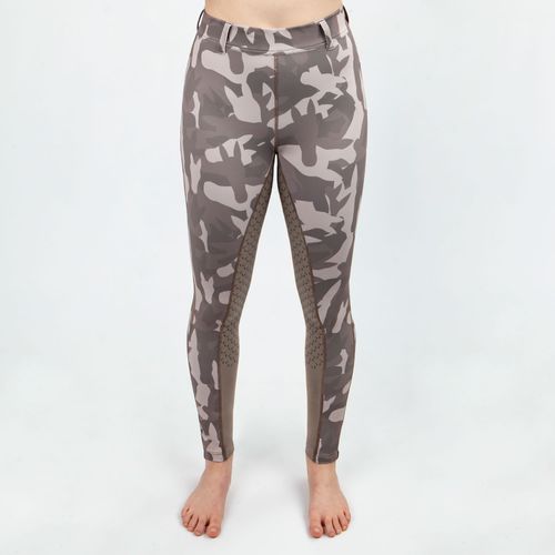 READY TO SHIP: Irideon Kids' Horsehead Camo Tights - Small - Brindle