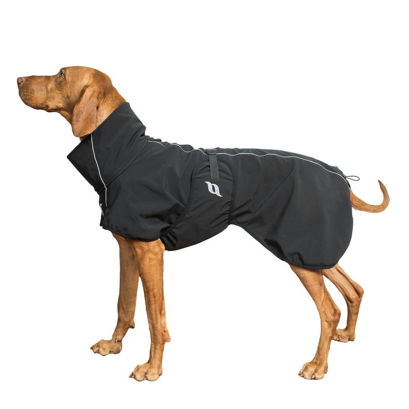 Back On Track Bark Dog Coat Black 14 in